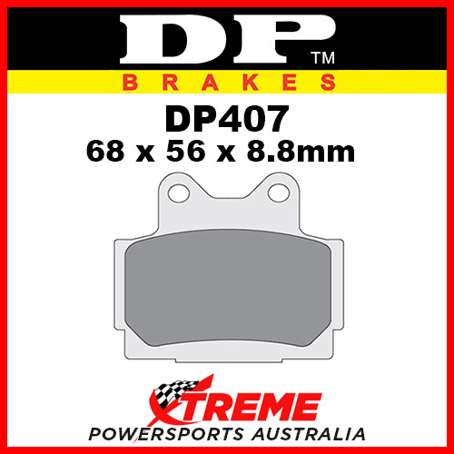 Yamaha SDR 200 87-89 DP Brakes Sintered Metal Rear Brake Pad