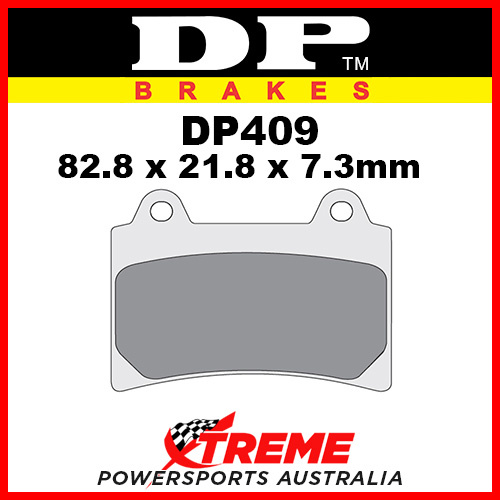 Yamaha FZR 250 1987 DP Brakes Sintered Metal Front Brake Pad