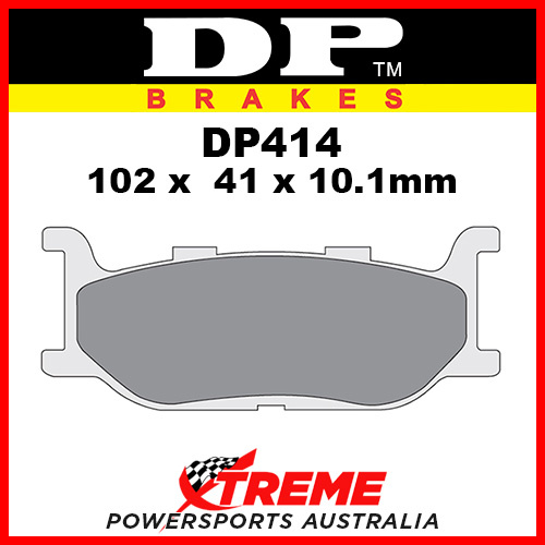 Yamaha FZX 250 Zeal3YX1/2/4 91-92 DP Brakes Sintered Metal Front Brake Pad