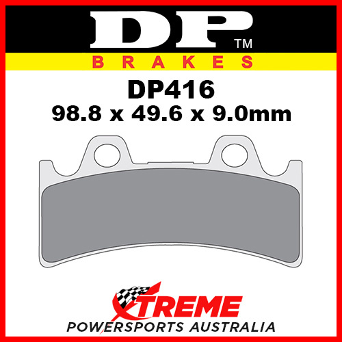 Yamaha YZF 750 R/SP 93-97 DP Brakes Sintered Metal Front Brake Pad