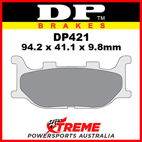 Yamaha XVS 125 Dragster 00-03 DP Brakes Front Sintered Metal Brake Pad