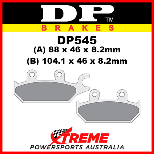 Yamaha YXC 700 E Viking 15-16 DP Brakes Sintered Metal Front Left Brake Pad