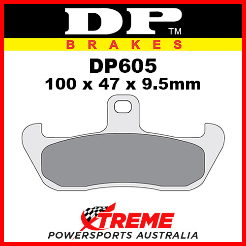 Yamaha TDR 125 89-93 DP Brakes Sintered Metal Front Brake Pad