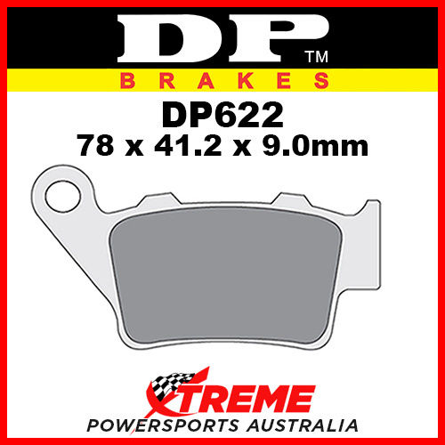 Aprilia Shiver 750 GT 09-10 DP Brakes Rear Sintered Metal Brake Pad