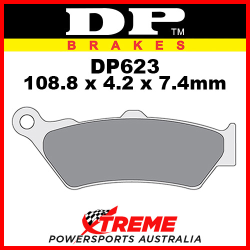 Husqvarna TR 650 Terra 12-13 DP Brakes Sintered Metal Front Brake Pad