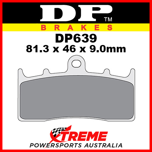 BMW R 1150 R Rockster 03-06 DP Brakes Sintered Metal Front Brake Pad