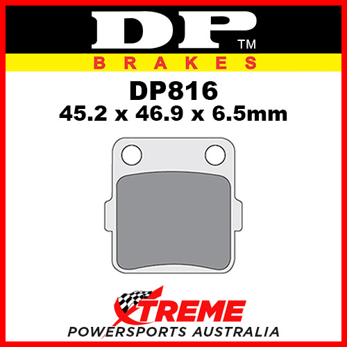 DP Brakes TM 80 Minicross 1996-2000 Sintered Metal Rear Brake Pad