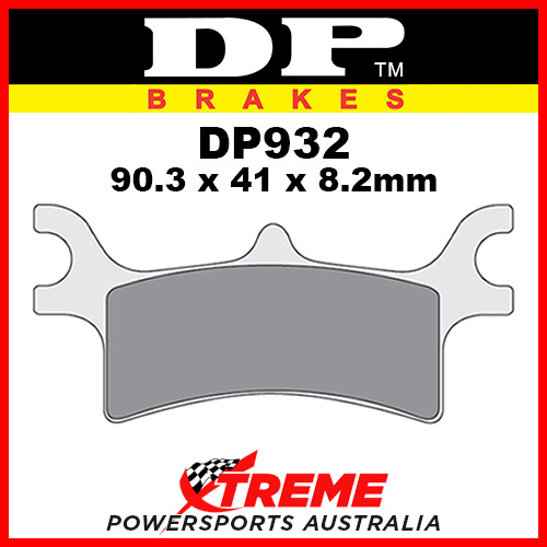 Polaris 330 Trial Boss 05-13 DP Brakes Sintered Metal Rear Brake Pad