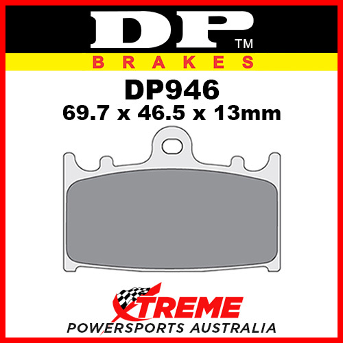 For Suzuki VL 1500 05-08 DP Brakes Sintered Metal Rear Brake Pad