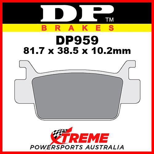 Honda TRX 500 Fourtrax Foreman ES 05-11 DP Brakes Sintered Metal Front Brake Pad