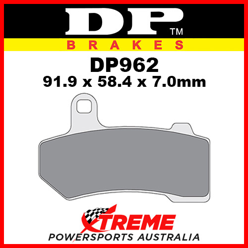 HD Electra Glide Classic 08-11 DP Brakes Sintered Metal Front Brake Pad