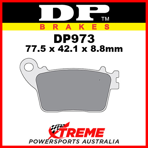 Honda CBR 600 11-13 DP Brakes Sintered Metal Rear Brake Pad