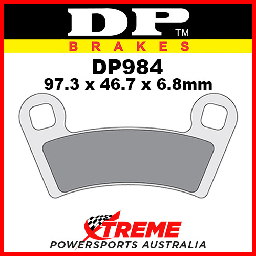 Polaris 450 S Outlaw 2008 DP Brakes Sintered Metal Front Brake Pad