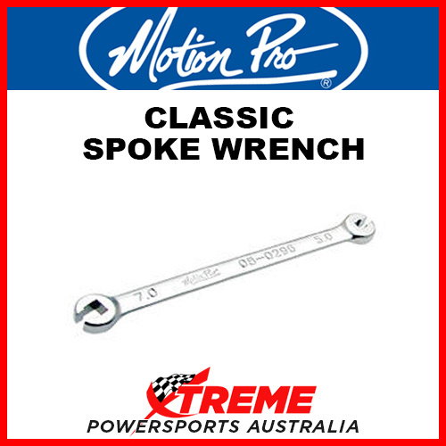 MP Classic Spoke Wrench 5.0, 7.0mm Square-Ends Wheel True Motorcycle 08-080296