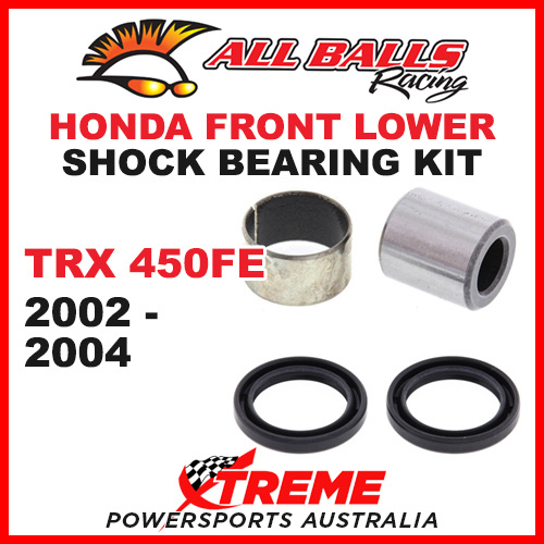 21-0007 HONDA FRONT ATV LOWER SHOCK BEARING KIT TRX450FE TRX 450FE 2002-2004