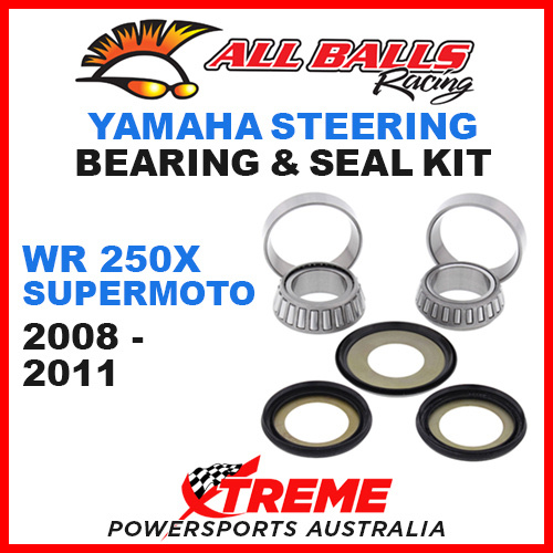 22-1001 STEERING HEAD STEM BEARING KIT YAMAHA WR250X WR 250X SUPERMOTO 2008-2011