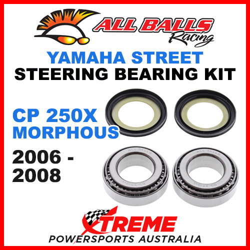 22-1003 Yamaha CP250X 2006-2008 Morphous Steering Head Stem Bearing Kit