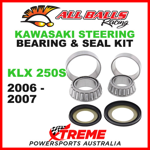 22-1004 Kawasaki KLX250S KLX 250S 2006-2007 Steering Head Stem Bearing  Kit