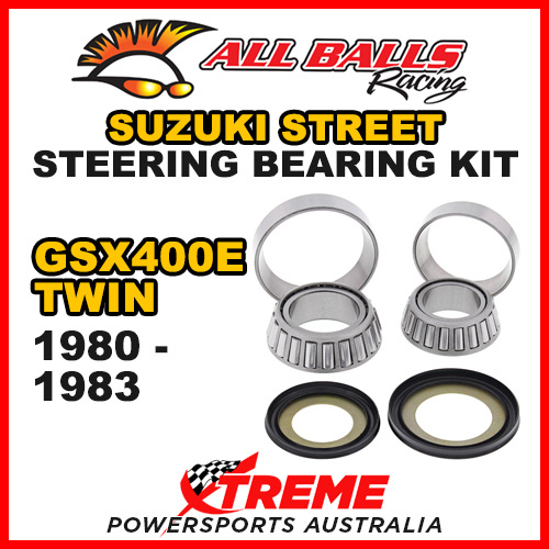 22-1004 For Suzuki GSX400E Twin 1980-1983 Steering Head Stem Bearing & Seal Kit