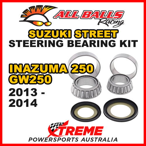 22-1004 For Suzuki Inazuma 250 GW250 2013-2014 Steering Head Stem Bearing & Seal Kit