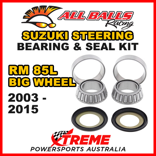 22-1006 For Suzuki RM85L Big Wheel 2003-2015 Steering Head Stem Bearing Kit