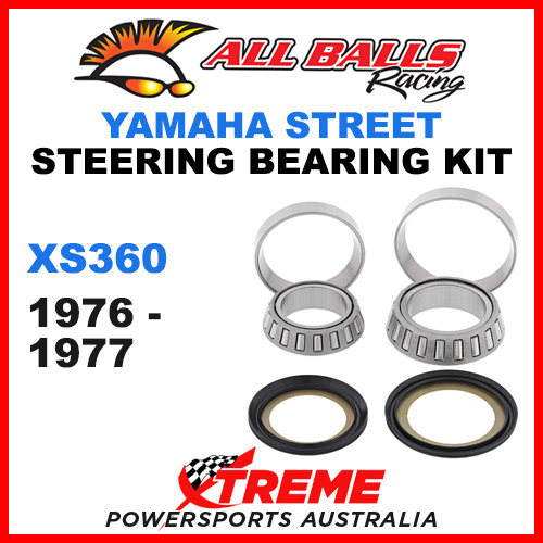 All Balls 22-1008 Yamaha XS360 XS 360 1976-1977 Steering Head Stem Bearing Kit