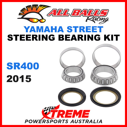 All Balls 22-1008 Yamaha SR400 SR 400 2015 Steering Head Stem Bearing Kit