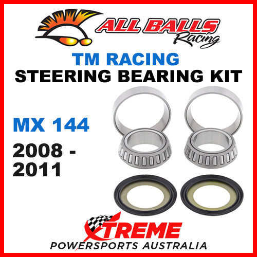 22-1010 TM Racing MX144 MX 144 2008-2011 Steering Head Stem Bearing & Seal Kit