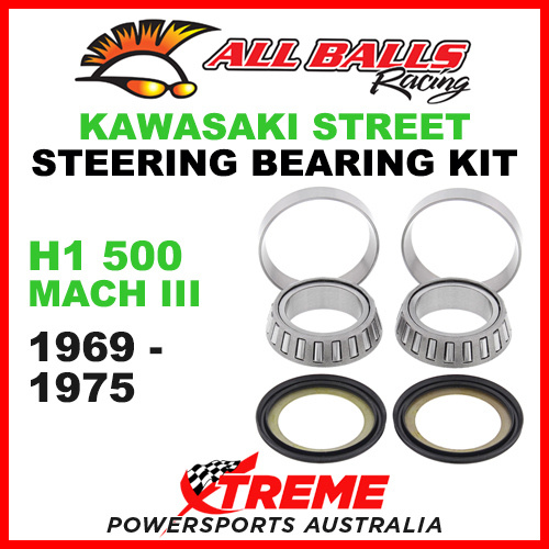 22-1012 Kawasaki H1 500 Mach III 1969-1975 Steering Head Stem Bearing Kit