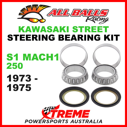 22-1012 Kawasaki S1/Mach1 250cc 1973-1975 Steering Head Stem Bearing Kit