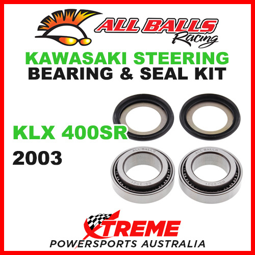 22-1013 Kawasaki KLX400SR KLX 400SR 2003 Steering Head Stem Bearing Kit