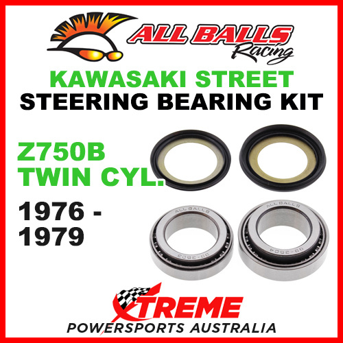 All Balls 22-1014 Kawasaki Z750B Twin 1976-1979 Steering Head Stem Bearing Kit