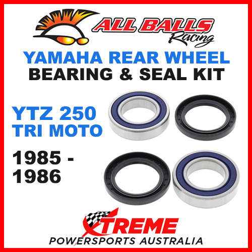 All Balls 22-1019 Yamaha YTZ 250 Tri-Moto 1985-1986 ATV Lower Steering Stem Kit