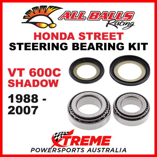 All Balls 22-1020 Honda VT600C Shadow 1988-2007 Steering Head Stem Bearing Kit