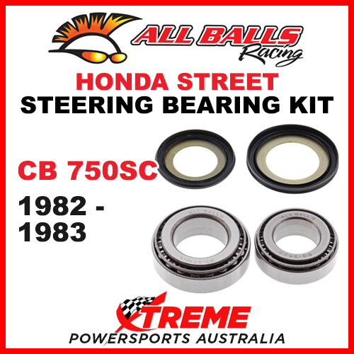 All Balls 22-1020 Honda CB750SC CB 750SC 1982-83 Steering Head Stem Bearing Kit