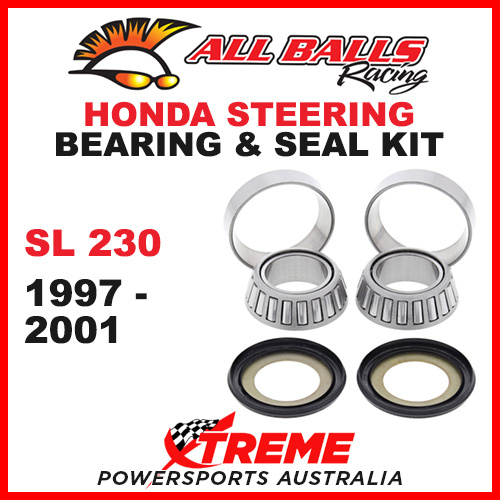 22-1021 Honda SL230 SL 230 1997-2001 Steering Head Stem Bearing & Seal Kit