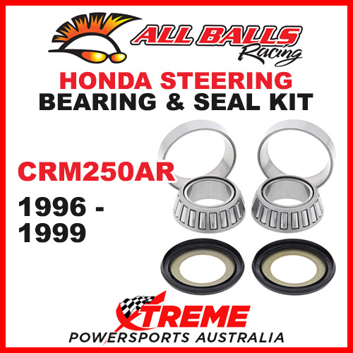 22-1021 Honda CRM250AR CRM 250AR 1996-1999 Steering Head Stem Bearing & Seal Kit