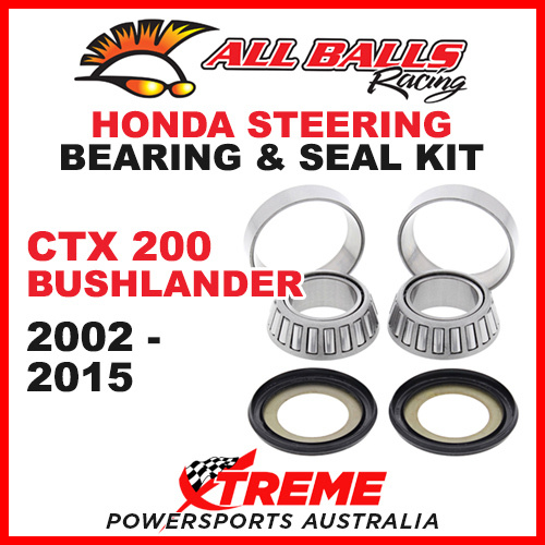 22-1021 Honda CTX200 Bushlander 2002-2015 Steering Head Stem Bearing & Seal Kit