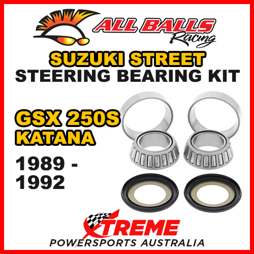 22-1021 For Suzuki GSX250S Katana 1989-1992 Steering Head Stem Bearing & Seal Kit