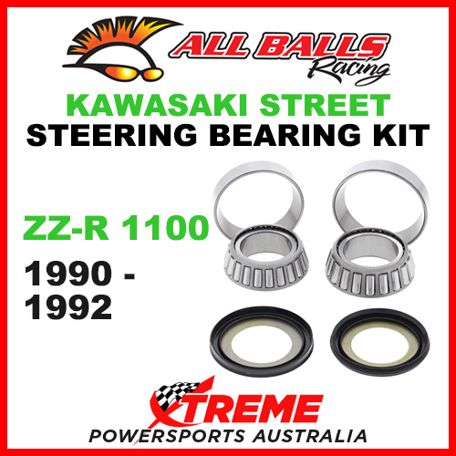 22-1023 Kawasaki ZZ-R1100 ZZ-R 1100 1990-1992 Steering Head Stem Bearing Kit