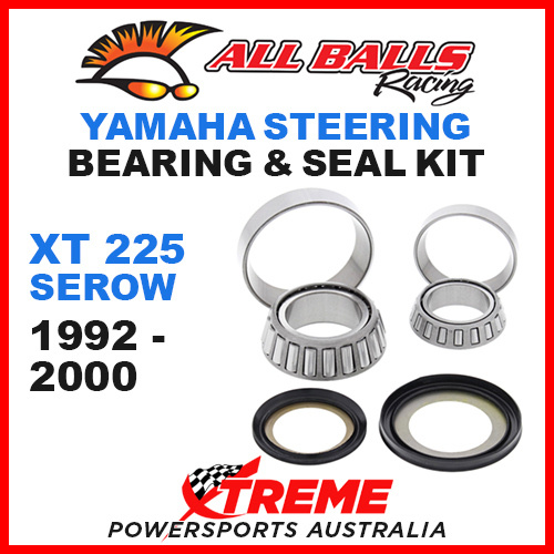 ALL BALLS 22-1025 STEERING HEAD STEM BEARING KIT YAMAHA XT225 SEROW 1992-2000