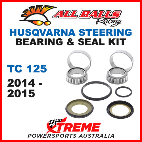 22-1026 Husqvarna TC125 TC 125 2014-2015 Steering Head Stem Bearing & Seal Kit