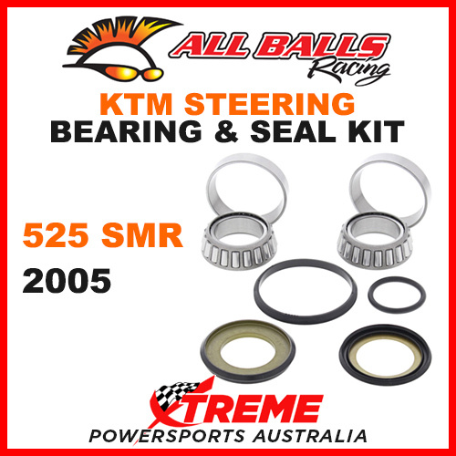 22-1026 KTM 525SMR 525 SMR 2005 Steering Head Stem Bearing Kit MX