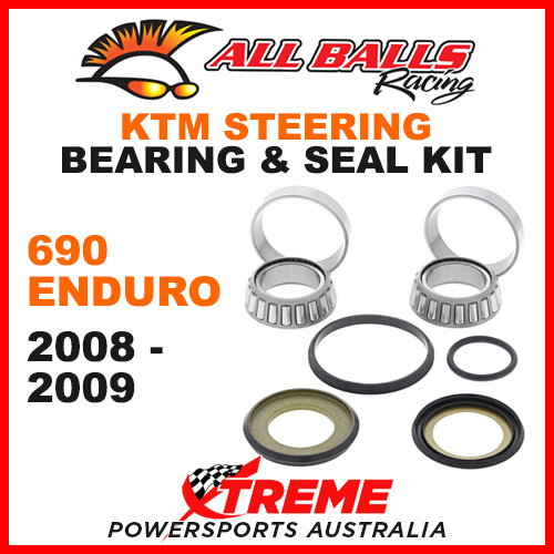 22-1026 KTM 690 690cc Enduro 2008-2009 Steering Head Stem Bearing Kit MX