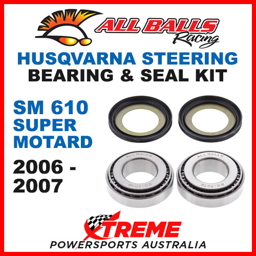 22-1032 Husqvarna SM610 Supermotard 2006-2007 Steering Head Stem Bearing Kit