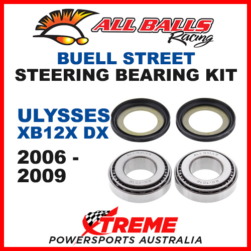 All Balls 22-1032 Buell Ulysses XB12X DX 2006-09 Steering Head Stem Bearing Kit