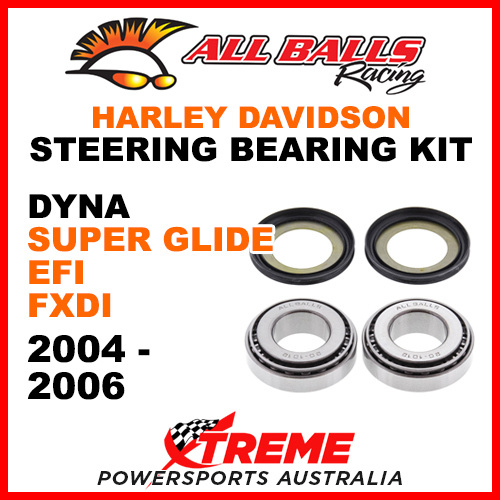 22-1032 HD Dyna Super Glide EFI FXDI 2004-2006 Steering Head Stem Bearing Kit