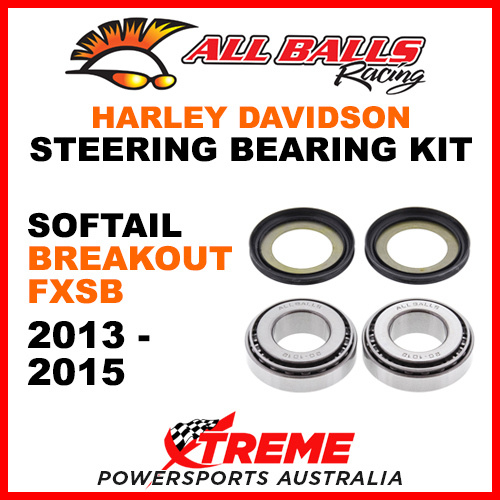 22-1032 HD Softail Breakout FXSB 2013-2015 Steering Head Stem Bearing Kit