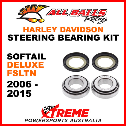 22-1032 HD Softail Deluxe FLSTN 2006-2015 Steering Head Stem Bearing Kit