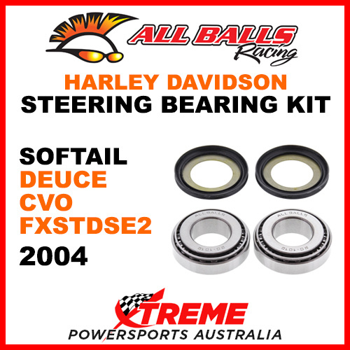 22-1032 HD Softail Deuce CVO FXSTDSE2 2004 Steering Head Stem Bearing Kit